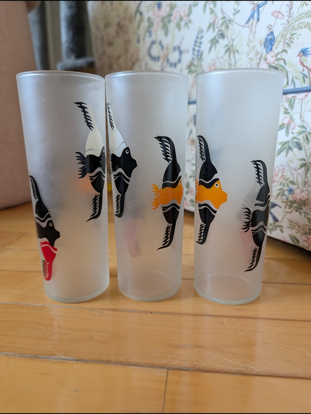 Vtg Federal Glass Tom Collins Glasses